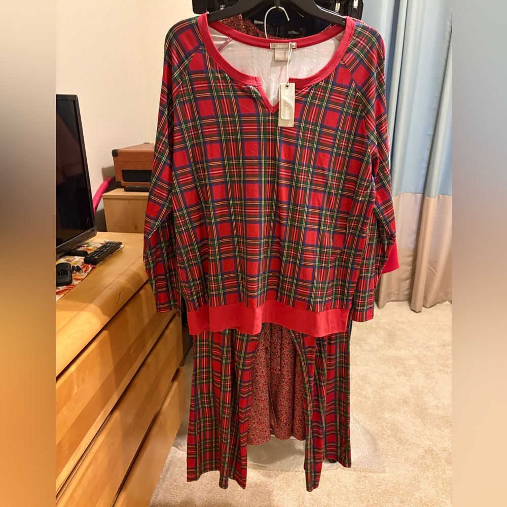 Red Plaid pjs